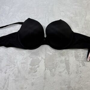 Victoria's Secret Body by Victoria Bra 36DD Black Perfect Shape